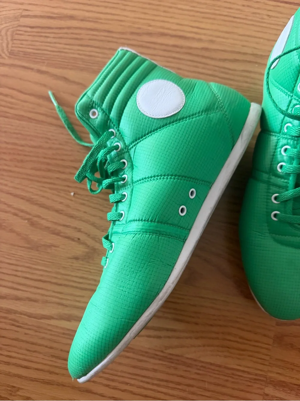 Boxing Green Sneakers